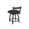 Holland Bar Stool Co 18" Low Back Swivel Vanity Stool, Bronze Finish, Canter Iron Seat 82118BZ008 - alternate 2